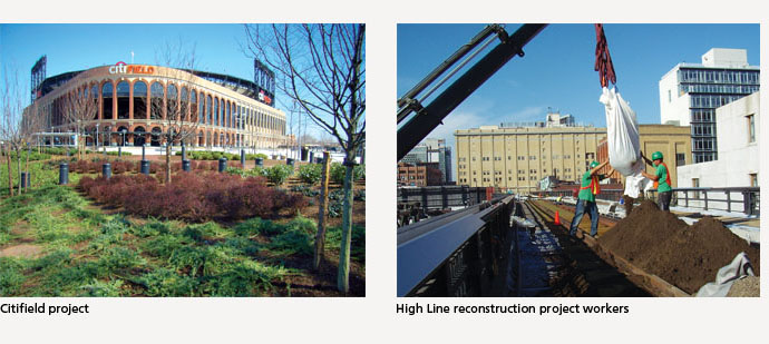 Citifield and High Line Workers